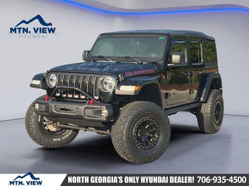 Black Clearcoat 2020 Jeep Wrangler Unlimited Rubicon