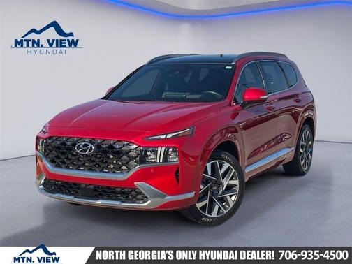 Calypso Red 2023 Hyundai SANTA FE Calligraphy