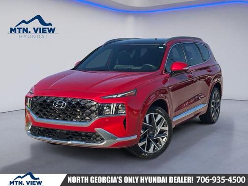 Calypso Red 2023 Hyundai SANTA FE Calligraphy