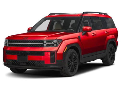 Ultimate Red 2027 Hyundai SANTA FE HEV Calligraphy