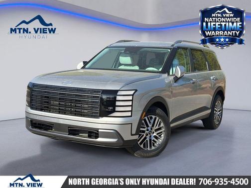 Typhoon Silver Metallic 2026 Hyundai PALISADE SEL 8P