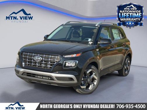 Onyx Black 2026 Hyundai VENUE SEL
