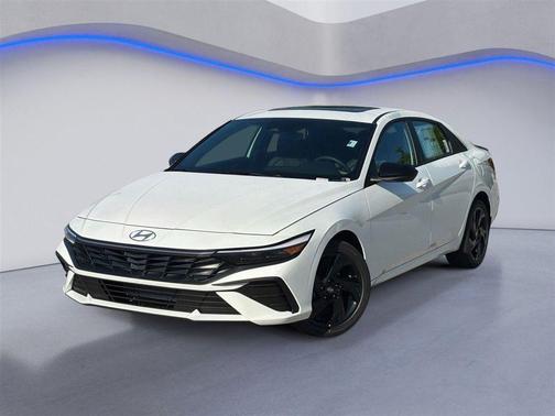 Serenity White 2026 Hyundai ELANTRA Sport