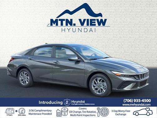 2025 Hyundai ELANTRA HEV Blue