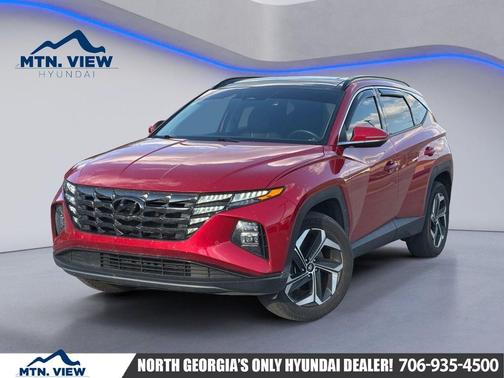 Calypso Red 2023 Hyundai TUCSON Limited