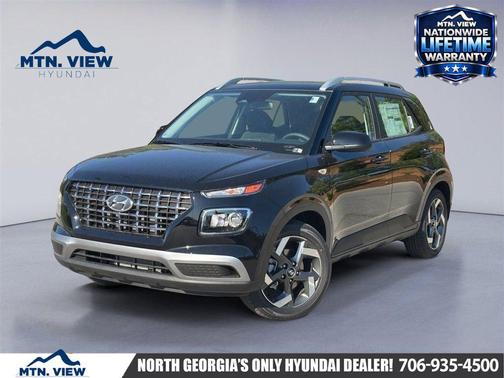 Onyx Black 2026 Hyundai VENUE SEL