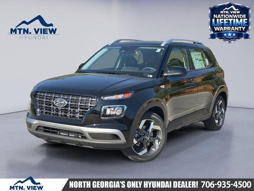 Onyx Black 2026 Hyundai VENUE SEL