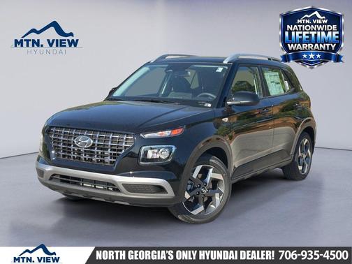 Onyx Black 2026 Hyundai VENUE SEL