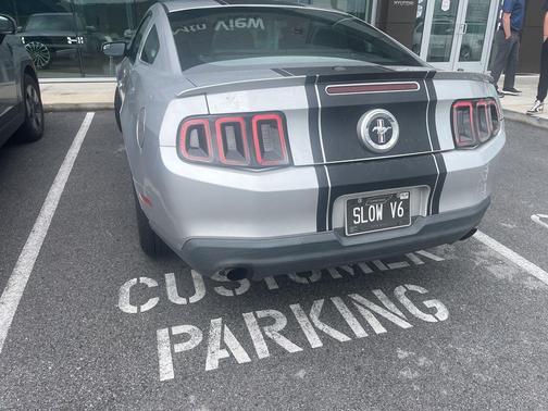 Ingot Silver 2011 Ford Mustang V6 Premium