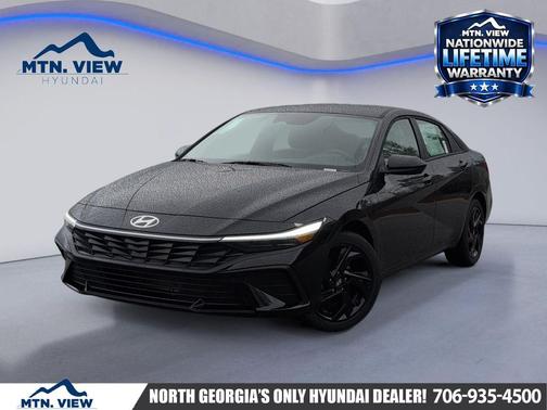 Abyss Black 2026 Hyundai ELANTRA Sport
