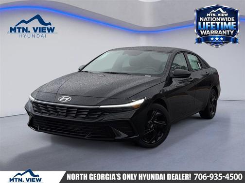 Abyss Black 2026 Hyundai ELANTRA Sport
