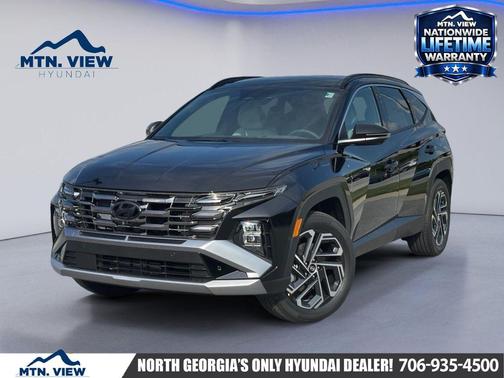 Ash Black 2026 Hyundai TUCSON Hybrid Limited
