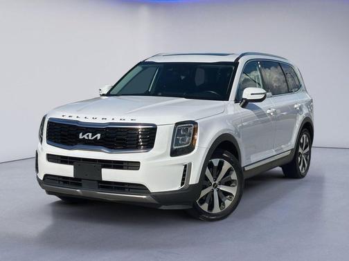 Glacial White Pearl 2022 Kia Telluride EX