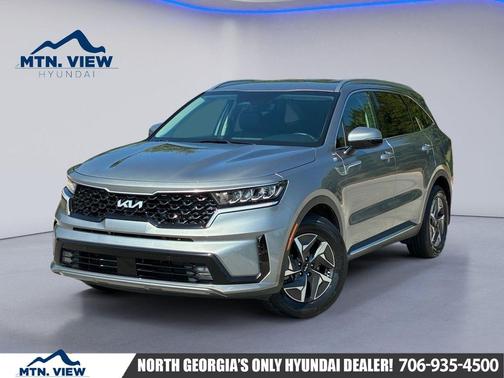 Steel Gray 2022 Kia Sorento Hybrid EX