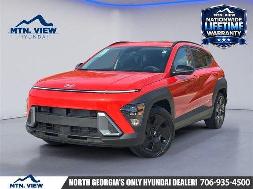 Soultronic Orange Pearl 2026 Hyundai KONA SEL Sport