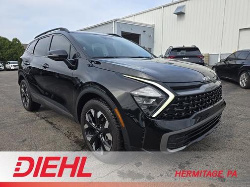 Ebony Black 2023 Kia Sportage X-Line