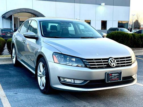 Grey 2012 Volkswagen Passat 2.0 TDI SEL Premium