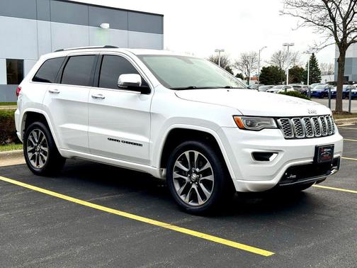 Bright White Clearcoat 2017 Jeep Grand Cherokee Overland
