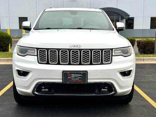 Bright White Clearcoat 2017 Jeep Grand Cherokee Overland
