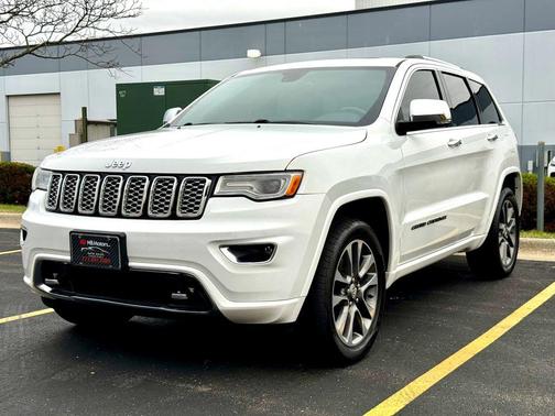 Bright White Clearcoat 2017 Jeep Grand Cherokee Overland