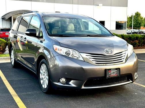 Grey 2014 Toyota Sienna Limited