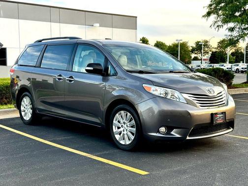 Grey 2014 Toyota Sienna Limited