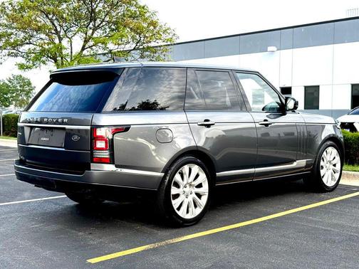 Grey 2017 Land Rover Range Rover 5.0L Supercharged