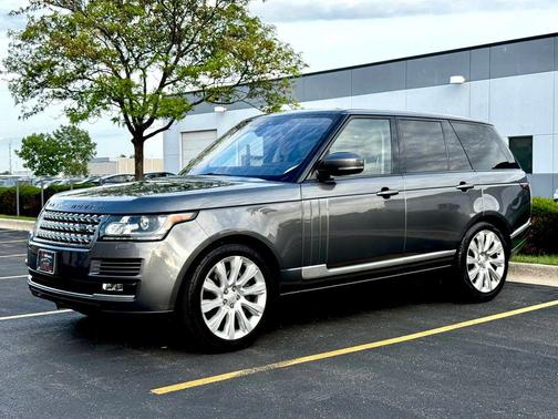 Grey 2017 Land Rover Range Rover 5.0L Supercharged