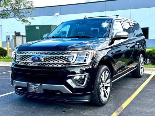 Agate Black 2020 Ford Expedition Max Platinum