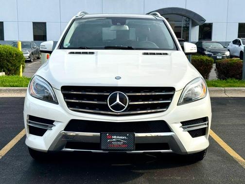 White 2015 Mercedes-Benz M-Class 4MATIC