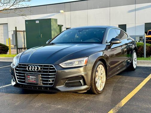 Grey 2018 Audi A5 2.0T Premium Plus