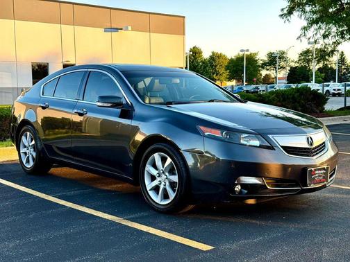 Grey 2014 Acura TL Technology