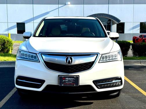 White Diamond Pearl 2014 Acura MDX Technology Package