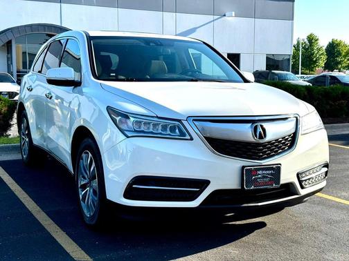 White Diamond Pearl 2014 Acura MDX Technology Package