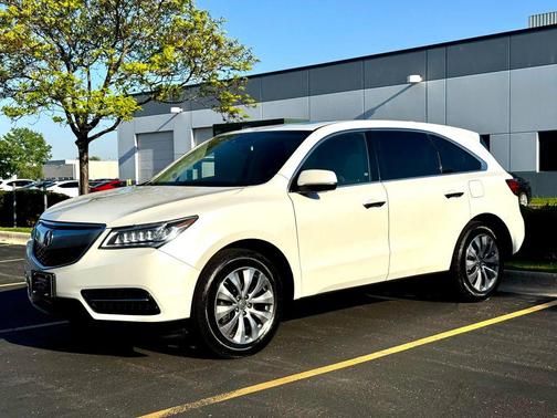 White Diamond Pearl 2014 Acura MDX Technology Package