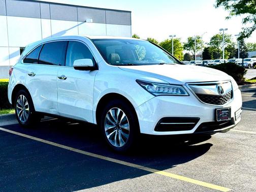 White Diamond Pearl 2014 Acura MDX Technology Package