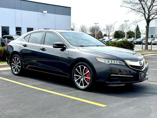 Grey 2015 Acura TLX V6 Tech