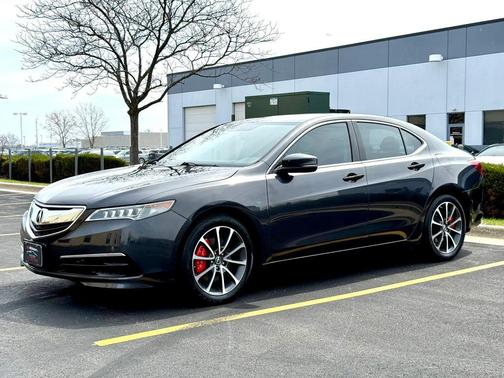 Grey 2015 Acura TLX V6 Tech
