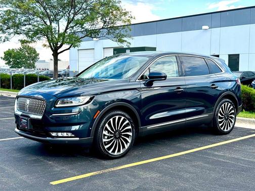 Flight Blue 2021 Lincoln Nautilus Black Label