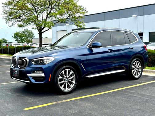 Phytonic Blue Metallic 2019 BMW X3 xDrive30i