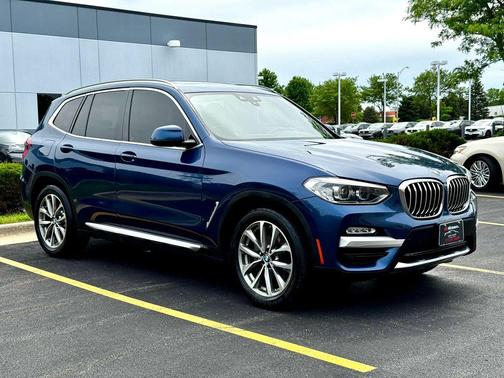 Phytonic Blue Metallic 2019 BMW X3 xDrive30i