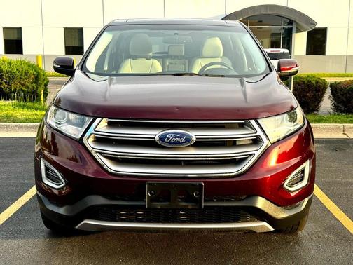 Burgundy Velvet Metallic Tinted Clearcoat 2017 Ford Edge Titanium