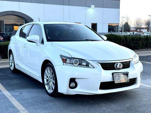 White 2012 Lexus CT 200h Premium