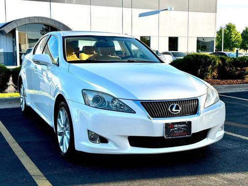 White 2010 Lexus IS 250 Base