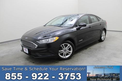 SHADOW BLACK 2018 Ford Fusion SE