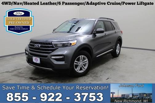 CARBONIZED GRAY METALLIC 2024 Ford Explorer XLT