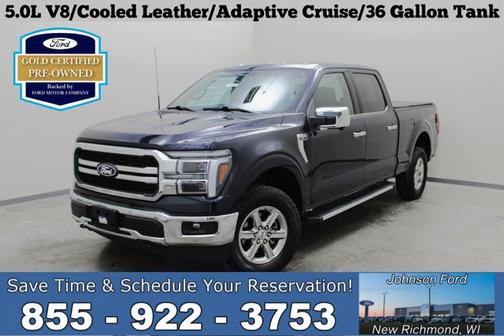 ANTIMATTER BLUE METALLIC 2025 Ford F-150 LARIAT