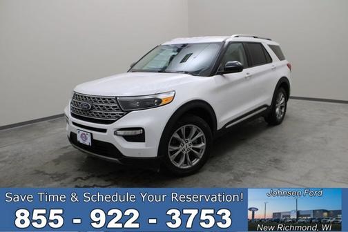 OXFORD WHITE 2023 Ford Explorer LIMITED