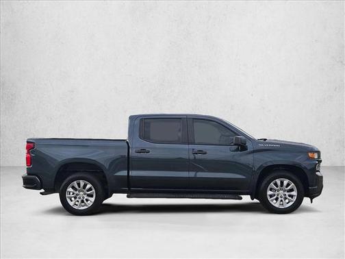 Shadow Gray Metallic 2021 Chevrolet Silverado 1500 Custom