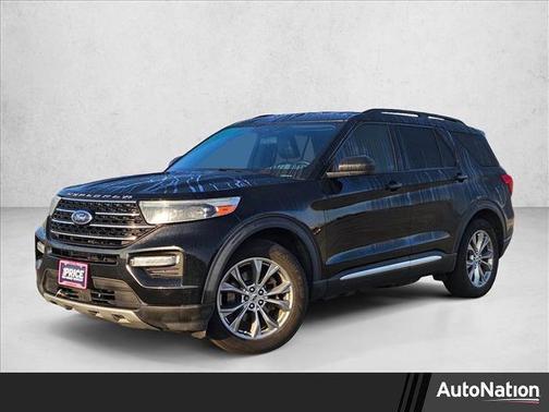 Agate Black Metallic 2020 Ford Explorer XLT
